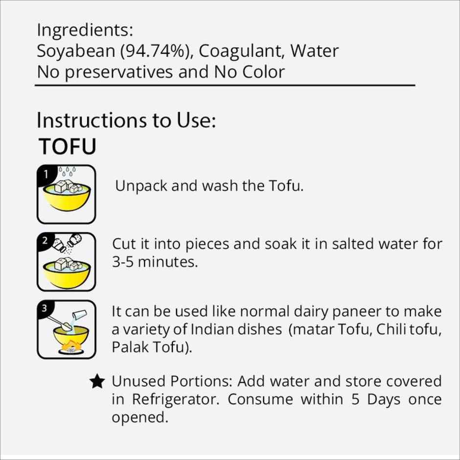 Treet Soya Paneer (Tofu)