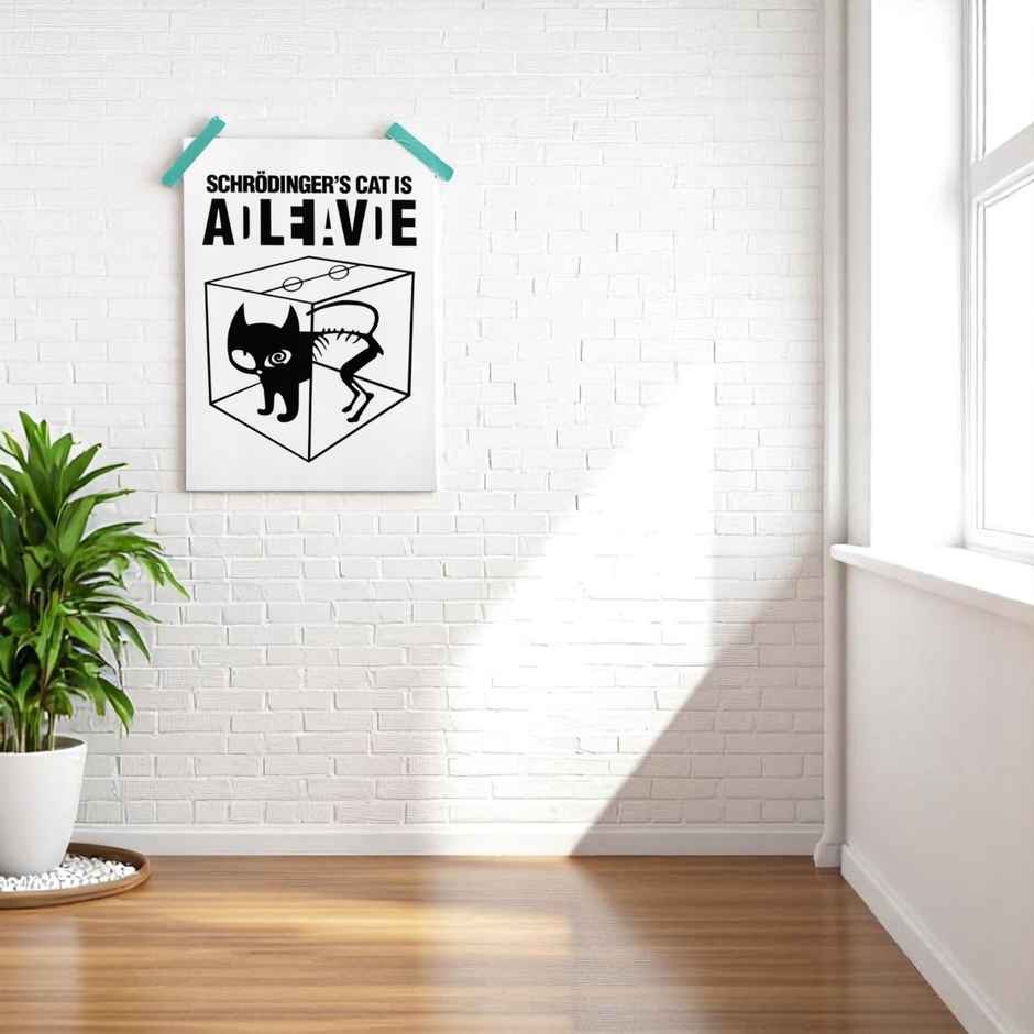 House Of Festivals Schrodinger'S Cat - Poster