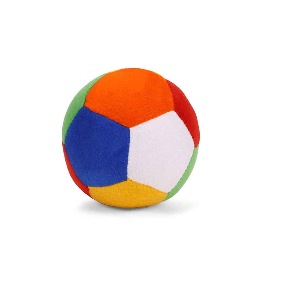 Babique Rattle Ball Plush Soft Toy Cute Kids Home Decor Boys/Girls/Baby (10 cm)