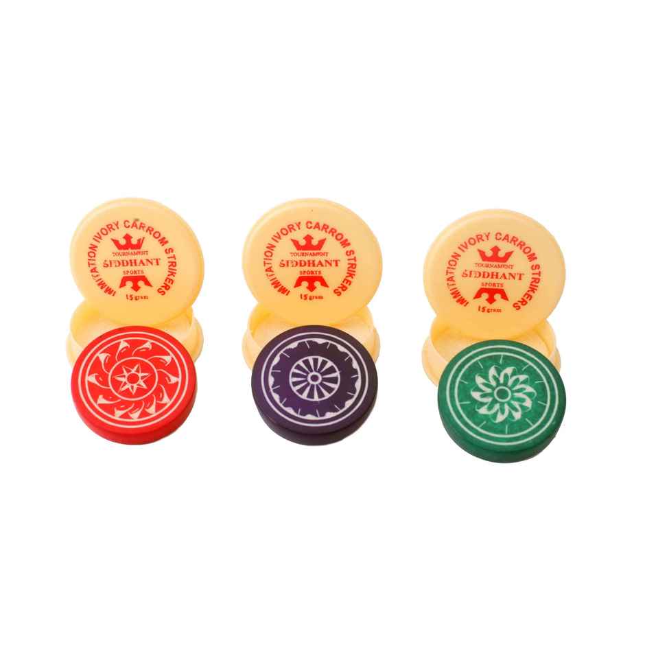 SS Carrom Striker Tournament, pack of 1(Assorted)
