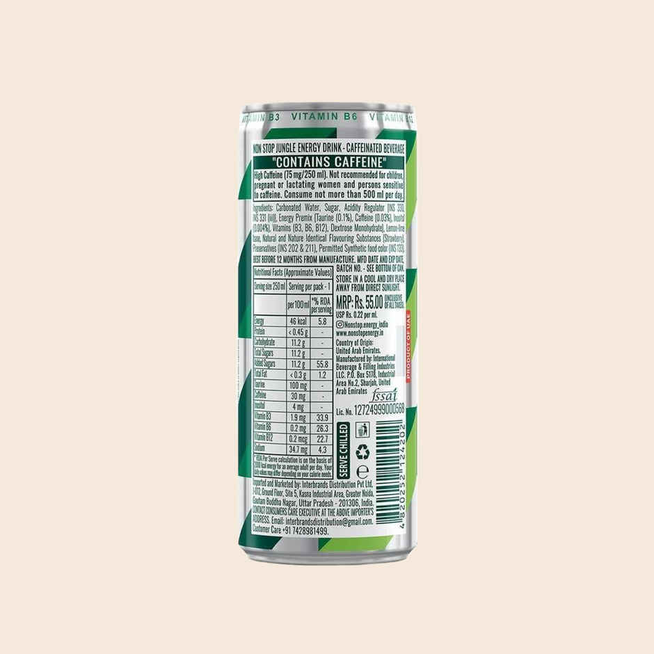 NON Stop Jungle Energy Drink