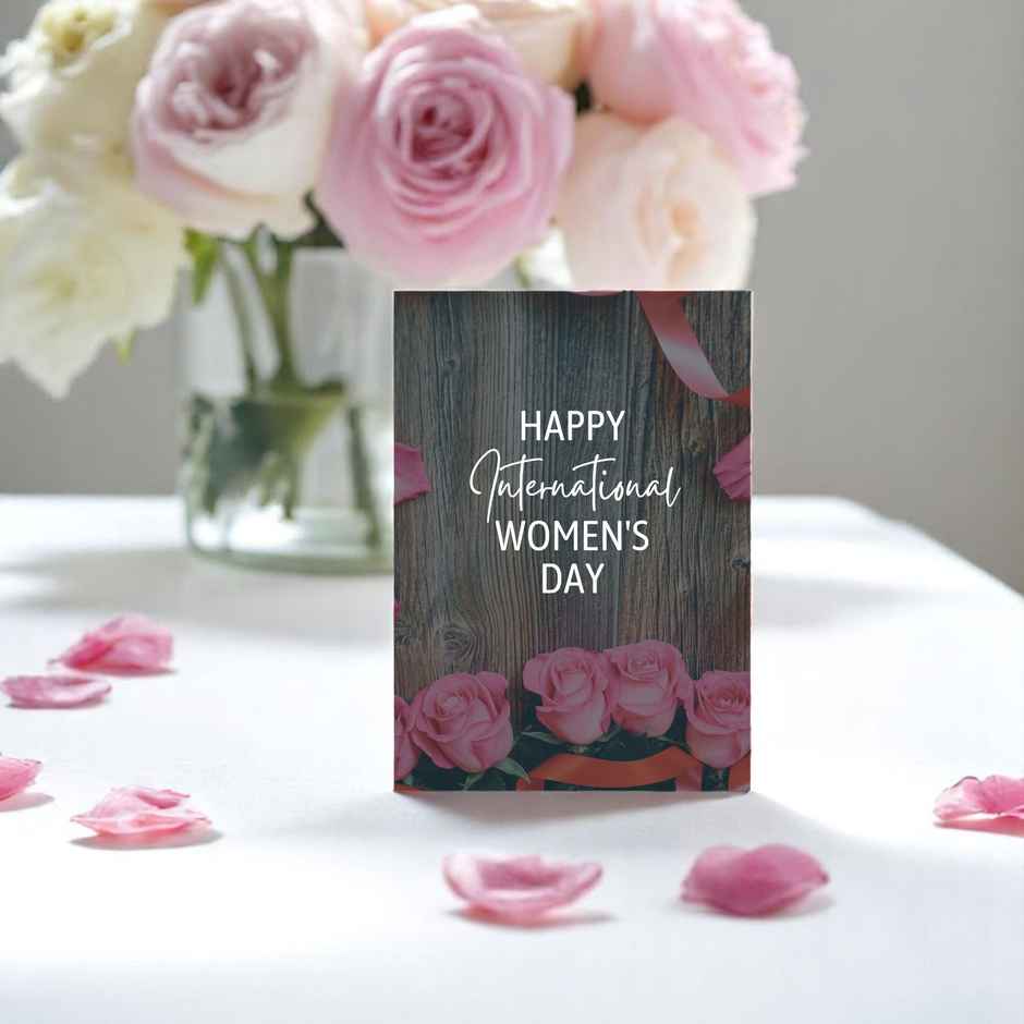 House Of Festivals Women s Day Greeting Card - Design 23