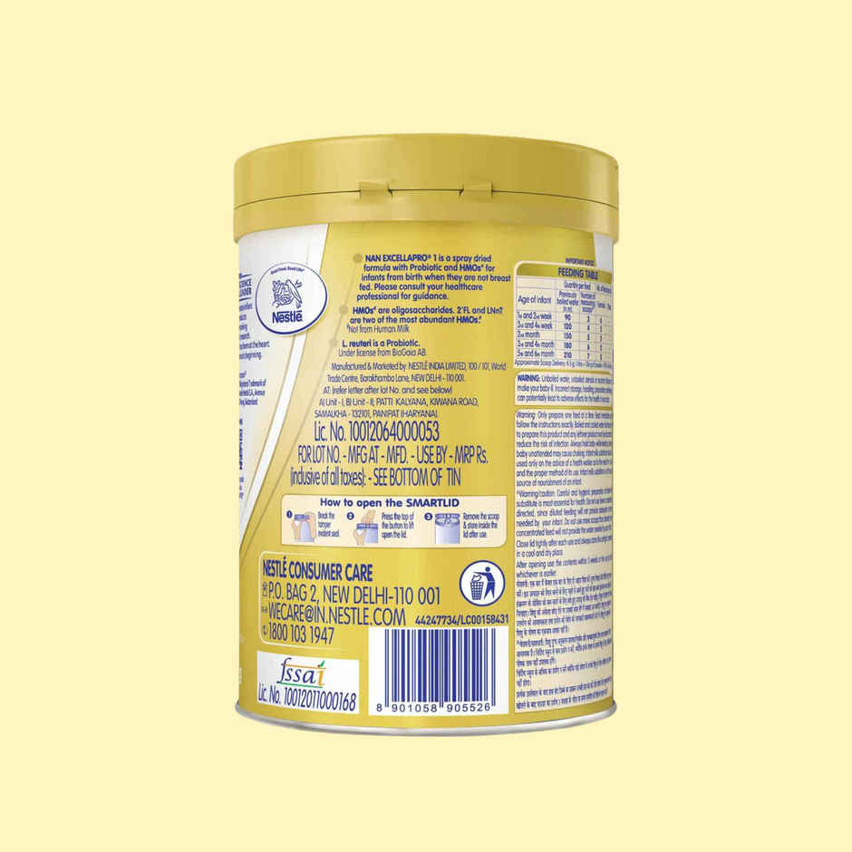 Nestle NAN EXCELLAPRO Stage 1, Follow-up Formula Milk Powder