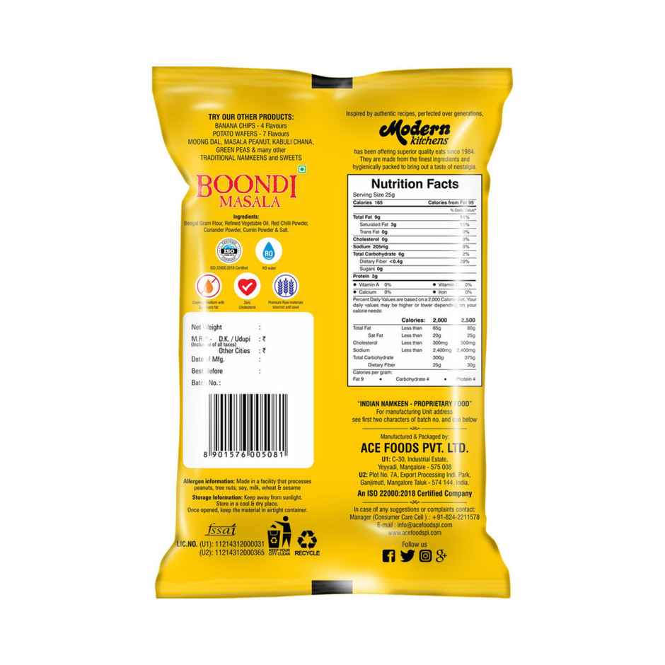 Modern Kitchens Boondi Masala Combo