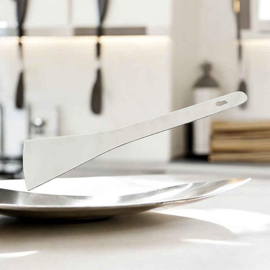 Bombay Kookware Stainless Steel Dosa Turner/ Andhra Palta/ Dosa Khurpi