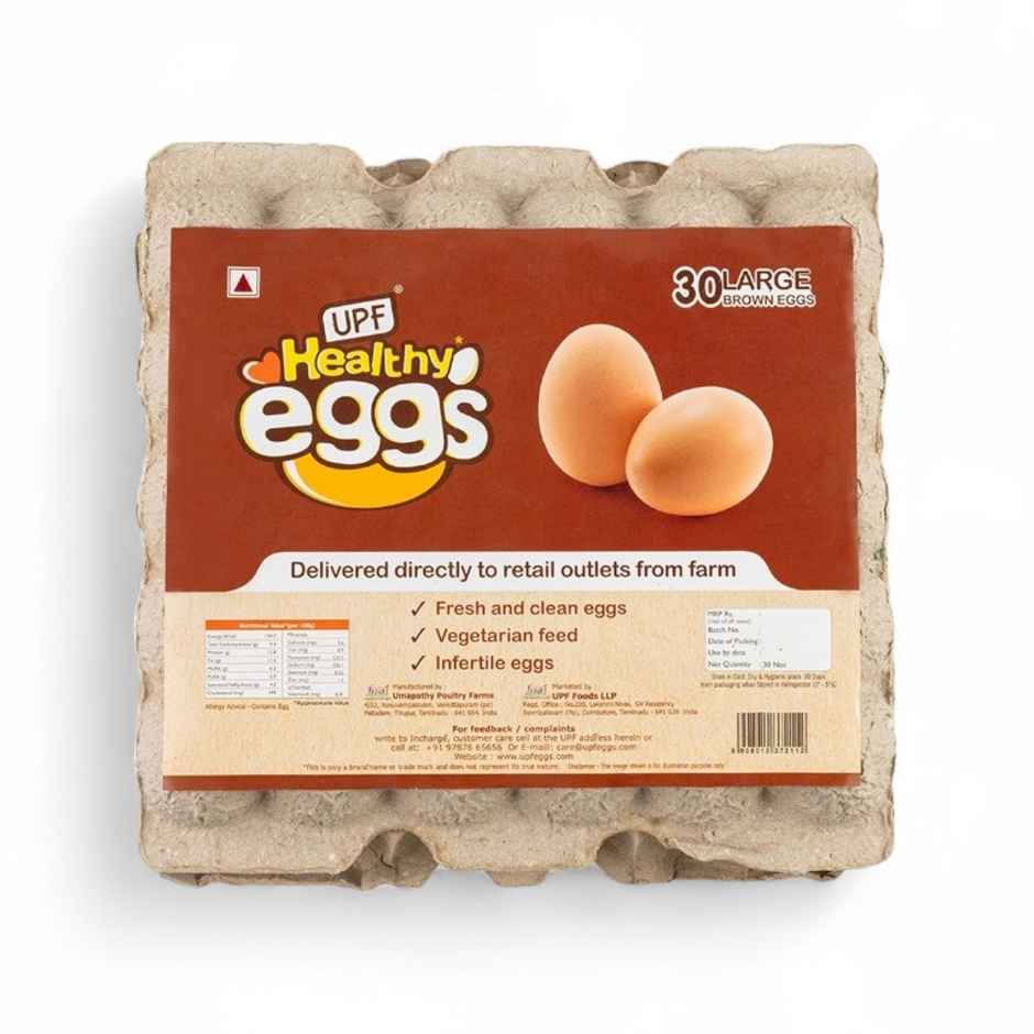 Upf Healthy Brown Eggs Tray