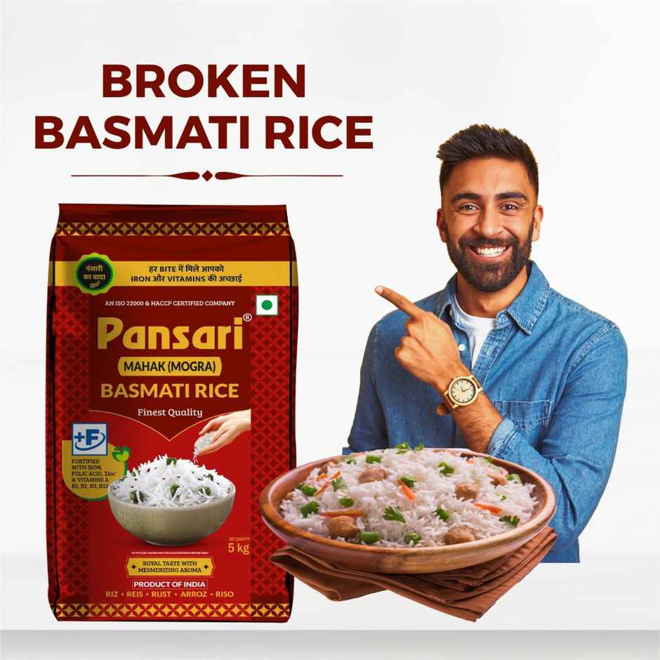Pansari Mahak Basmati Rice | Mogra Basmati Chawal | Broken Rice