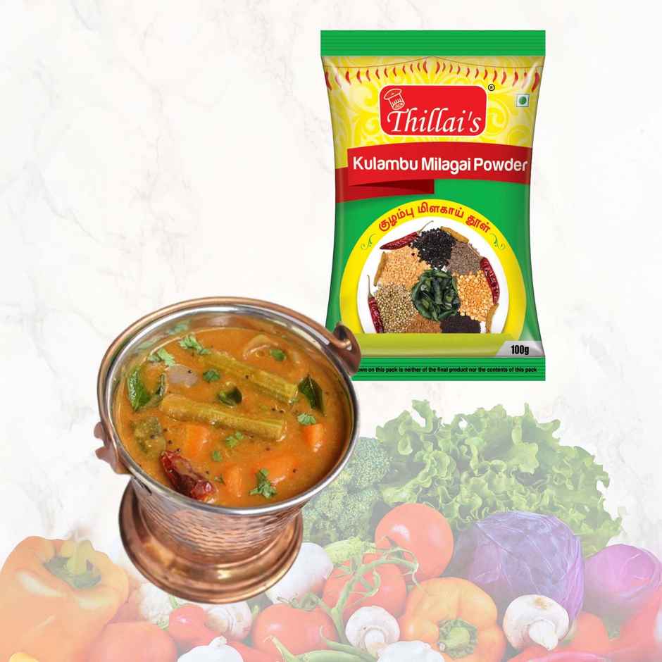 Thillais Kulambu Milagai Powder