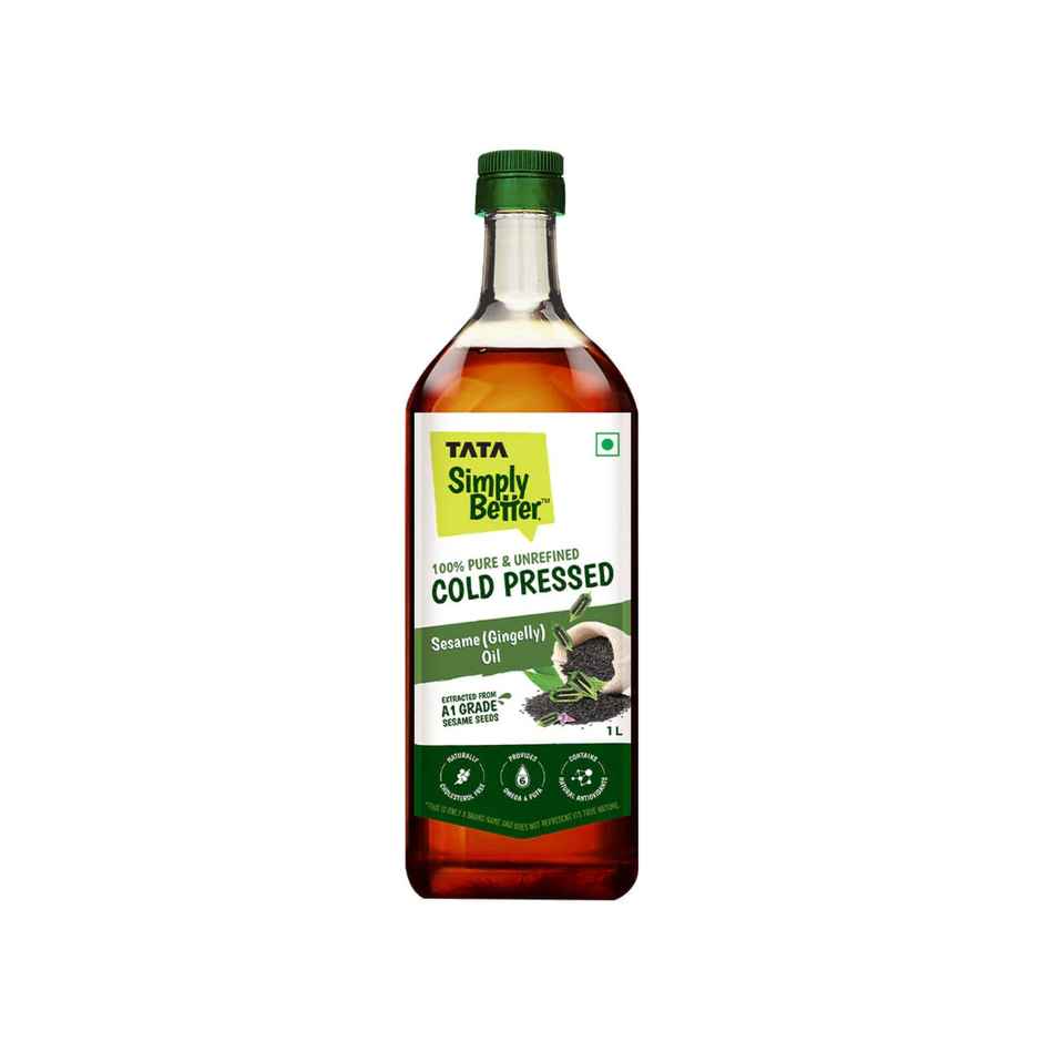 Tata Simply Better Sesame-Gingelly (Til) Cold Pressed Oil | Pure & Unrefined Oil