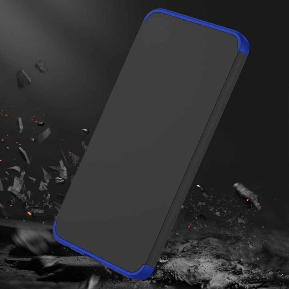 Kwine Case Redmi A1 Plus / A2 Plus / Poco C50 / Poco C51 Back Cover - 360 Degree Case - Blue Color