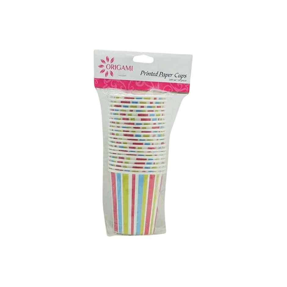 Origami Party Disposable Paper Cups | 200 ml