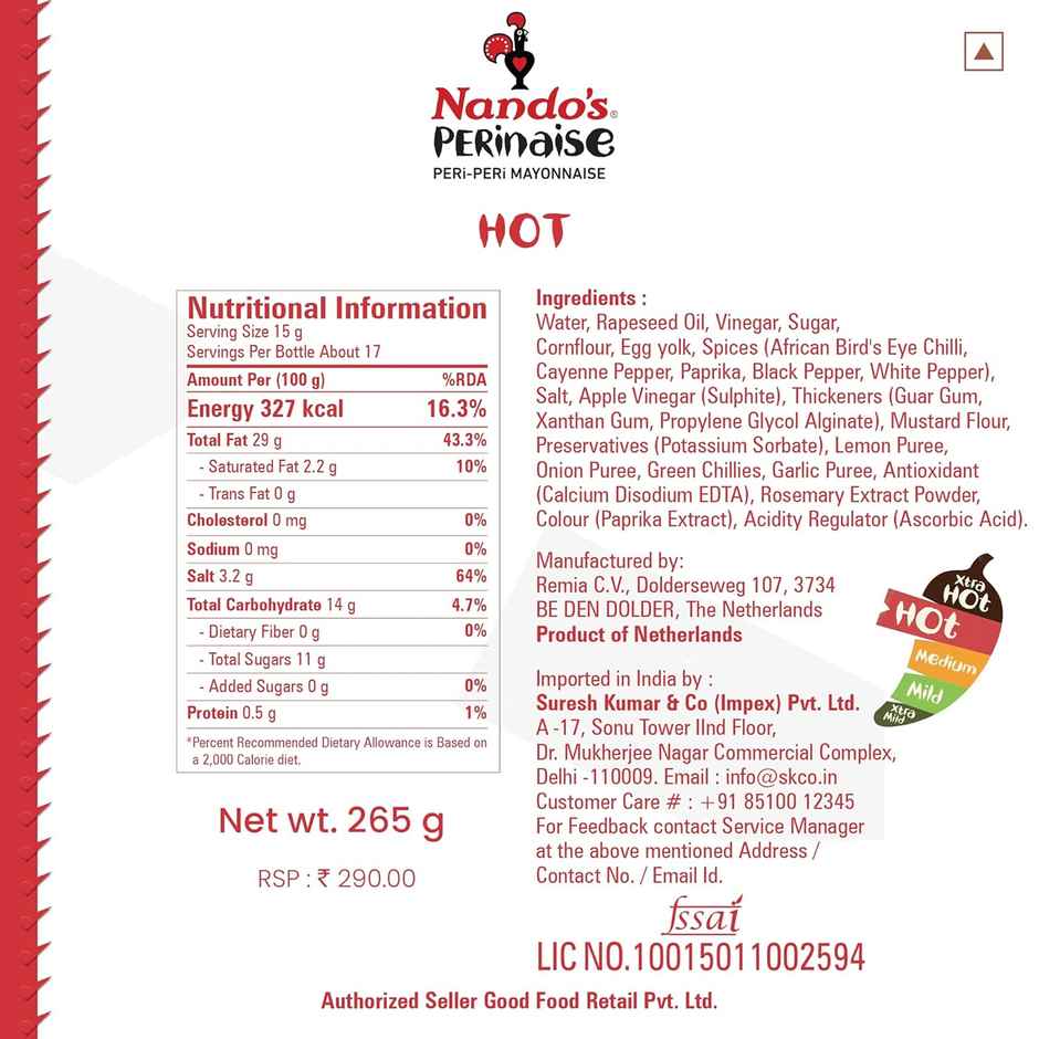 Nando's Perinaise Hot