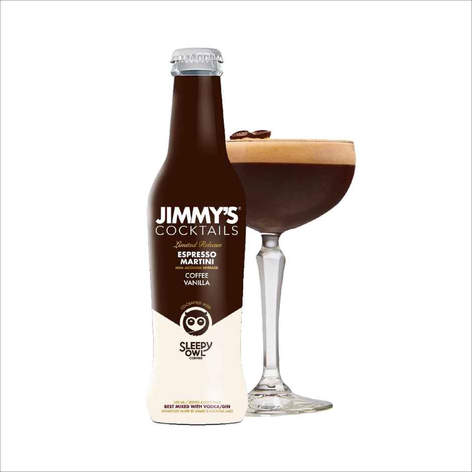 Jimmy's Cocktails Espresso Martini Cocktail Mixer Combo