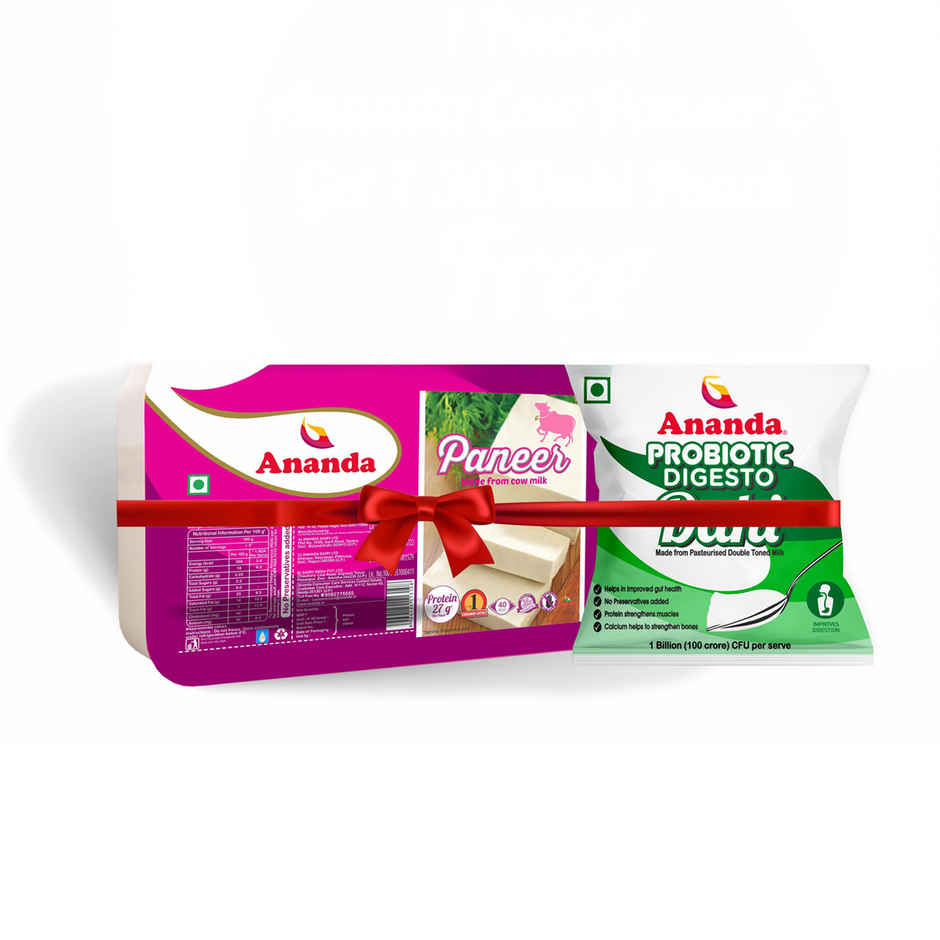 Ananda Paneer | Made from Cow Milk | with Free Curd