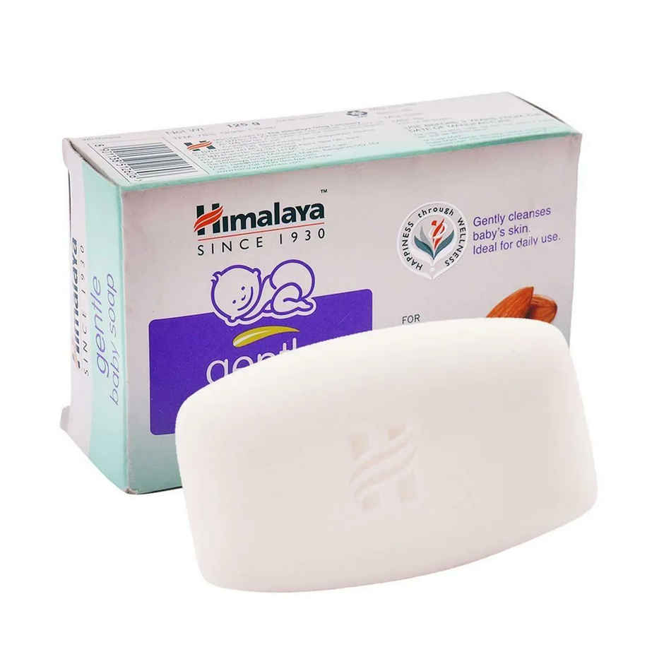 Himalaya Gentle Baby Soap with 100% Natural Almond & Olive Oil -| No Post Bath Dryness