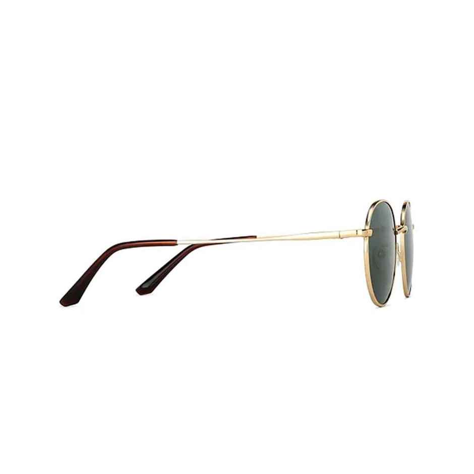 Vincent Chase By Lenskart Unisex Solid Metal Round Sunglasses | Gold - M