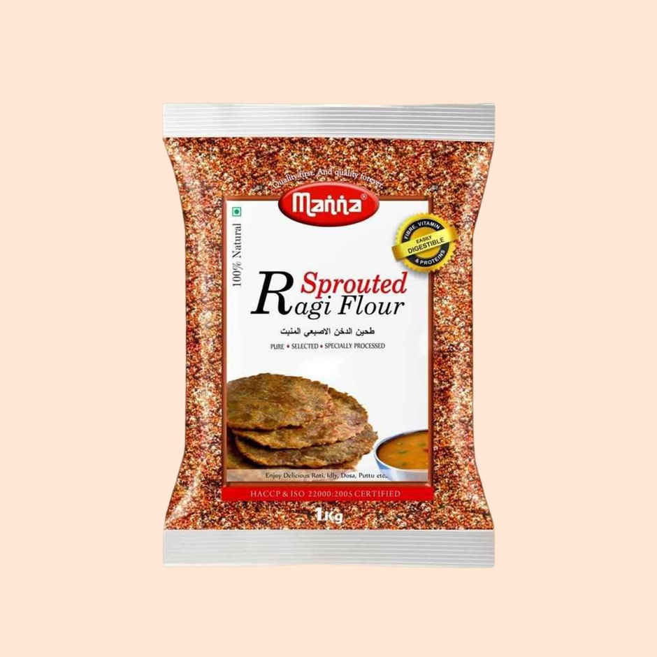 Manna Foods Sprouted Ragi Flour