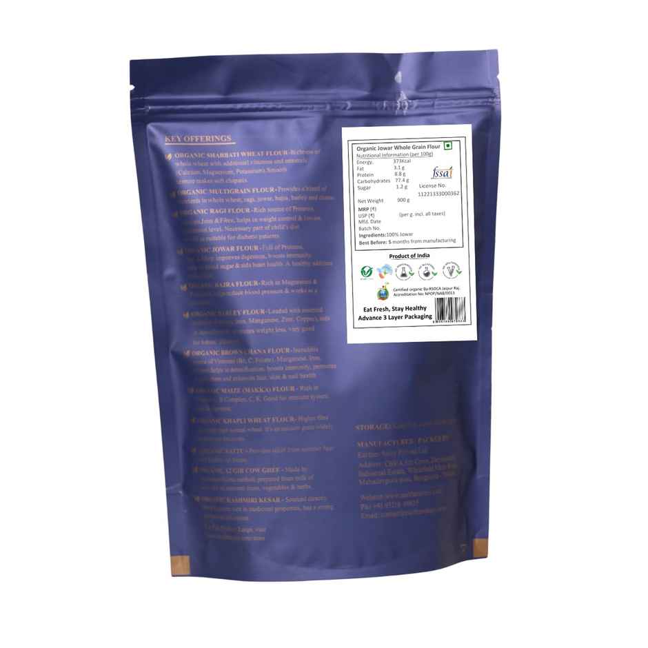 Earthen Story Organic Jowar Atta & Earthen Story Organic Bajra Atta Combo