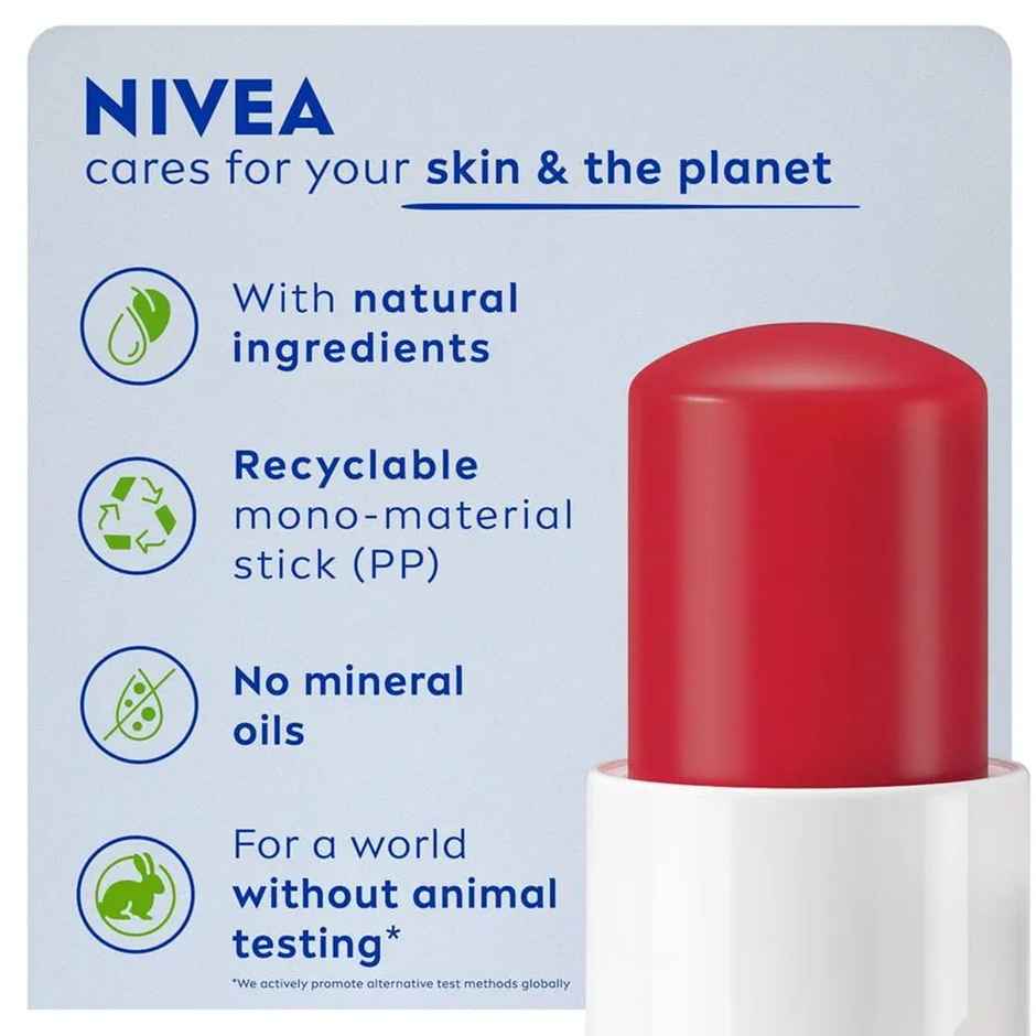 Nivea Lip Balm Strawberry Shine 24h Moisture
