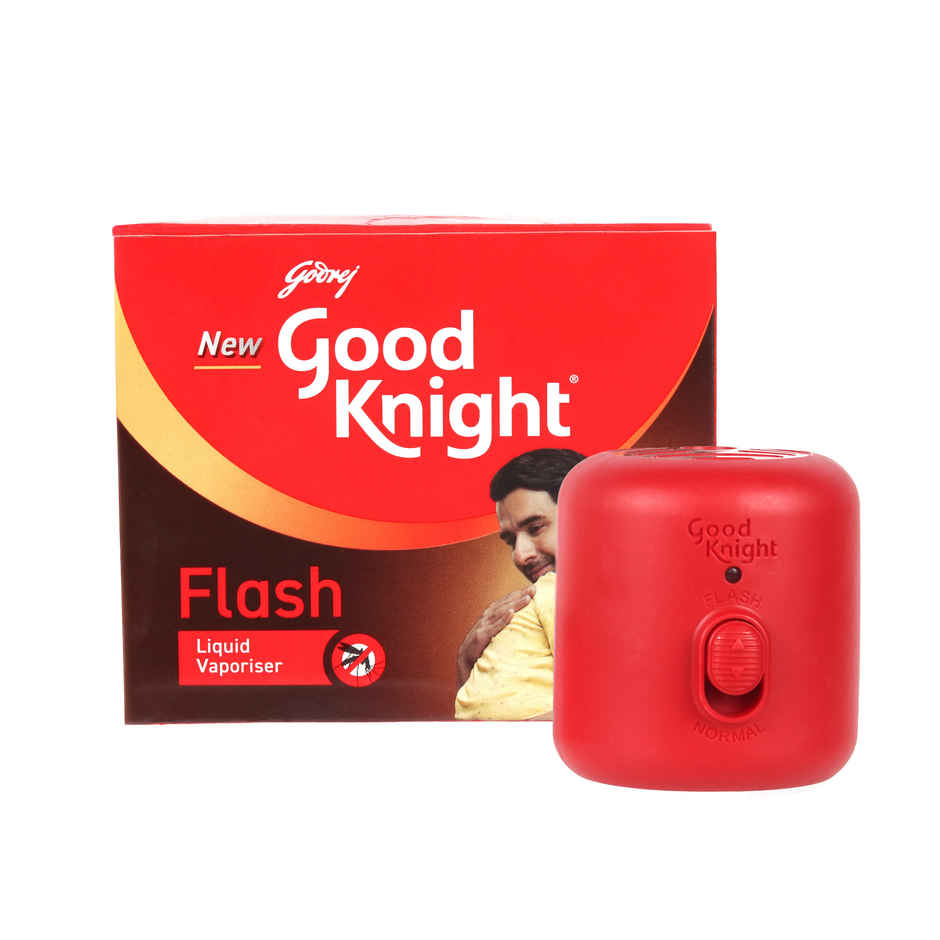 Good Knight Flash | Machine + 1 Refill | Liquid Vaporiser Mosquito Repellent