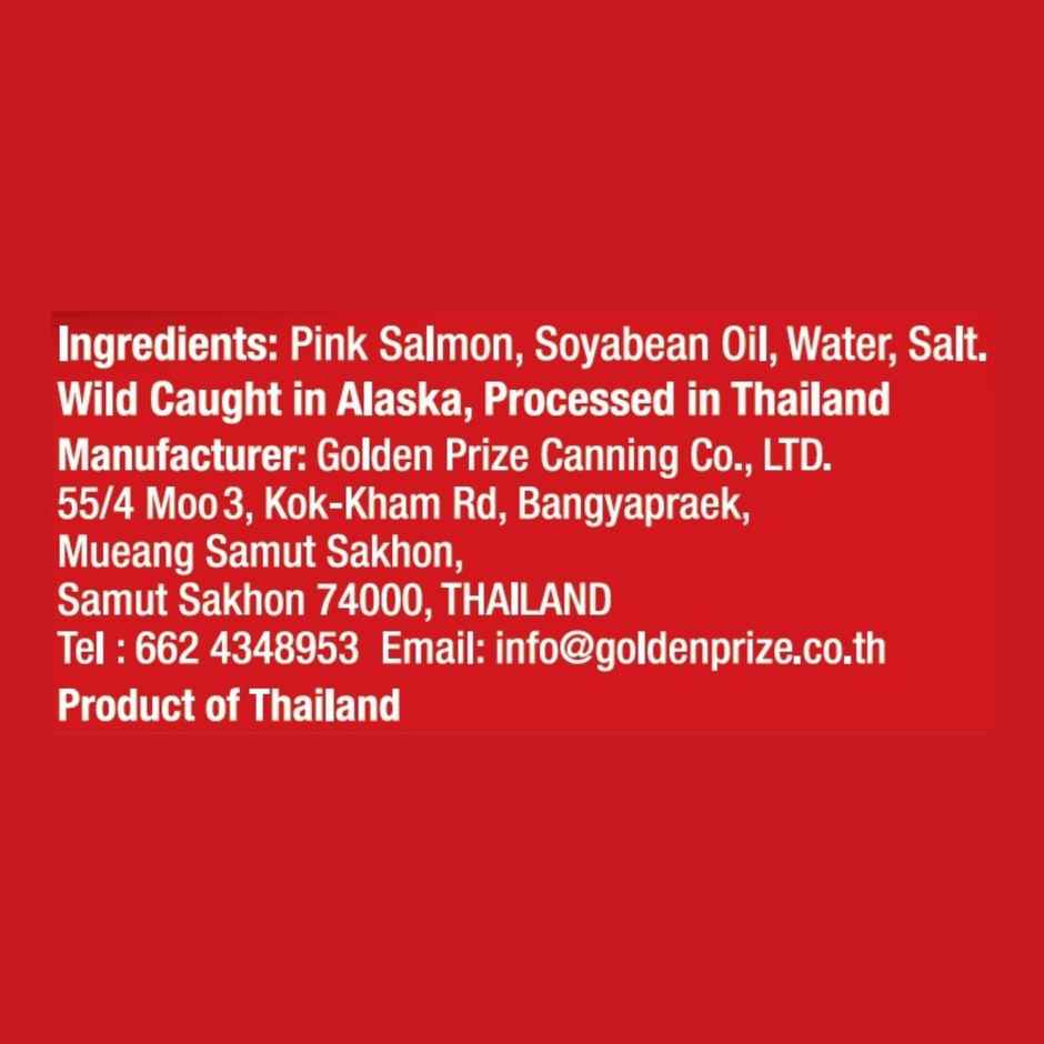 Golden Prize Pink Salmon In Oil