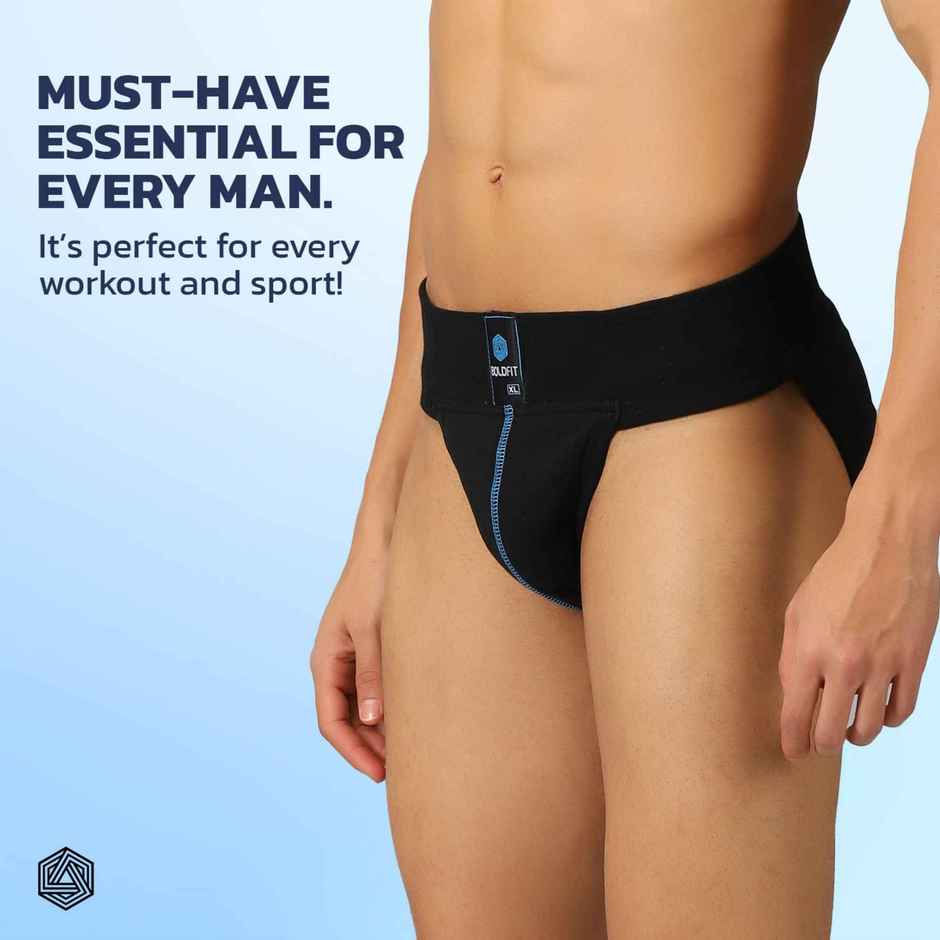 Boldfit Gym Supporter For Men Sports Underwear For Men For Workout Cotton Medium