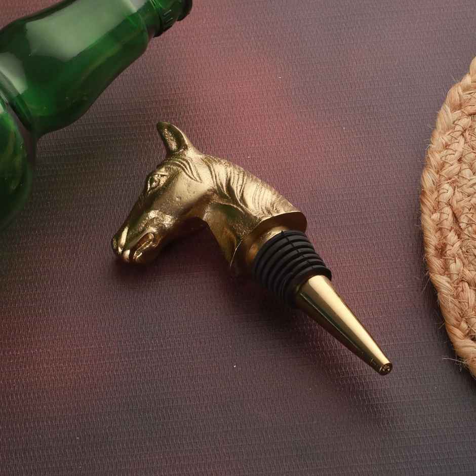 Trovea's Horse And Fish Bottle Stopper Combo Set