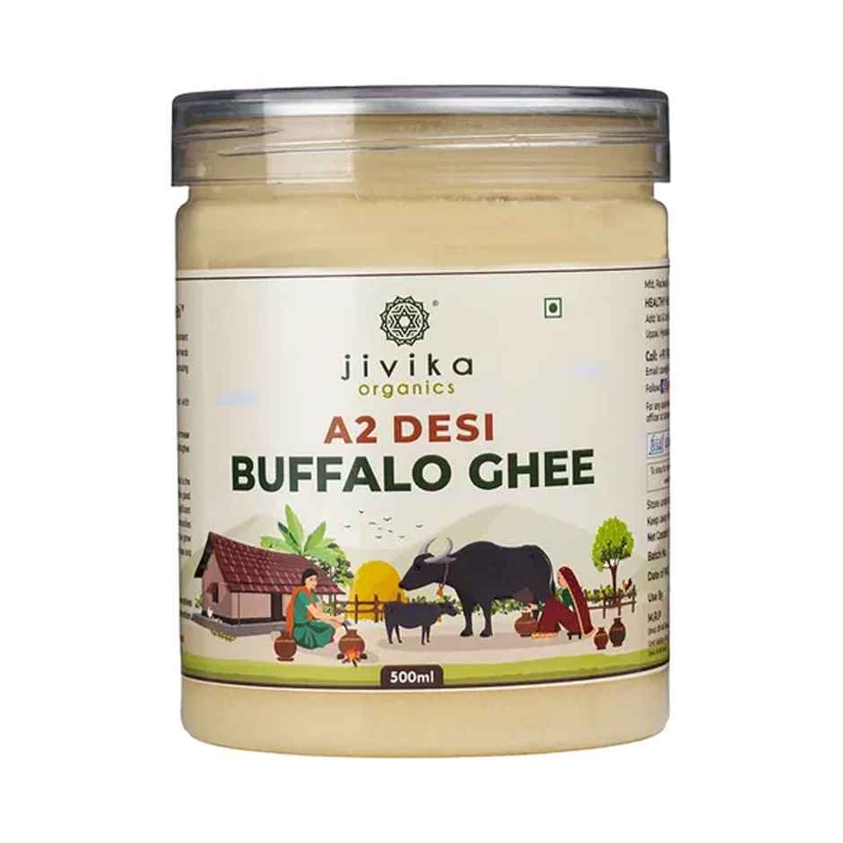 Jivika A2 Desi Buffalo Ghee | Traditionally Churned Bilona Method