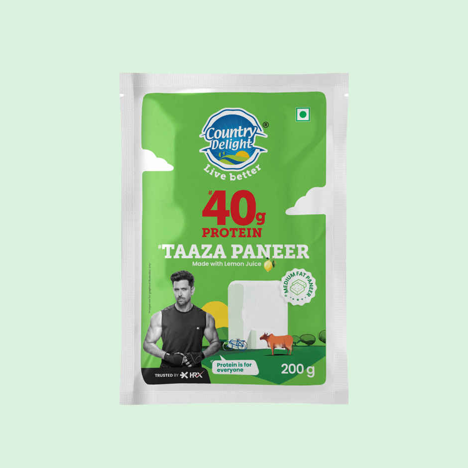 Country Delight 40g Protein Taaza Paneer