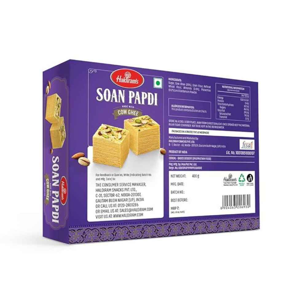 Cow Ghee Soan Papdi by Haldiram's
