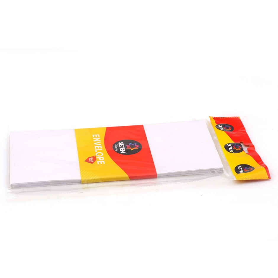 White Letter Size Envelope 9.5 x 4.5 Inch