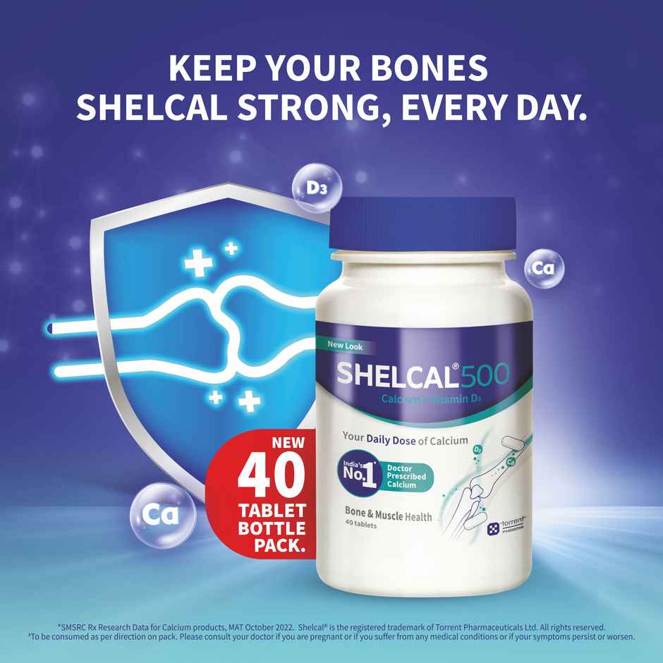 Shelcal 500 Vitamin(D3) Tablet