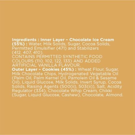 HAVMOR Cookiesandwich Chocolate Novelty