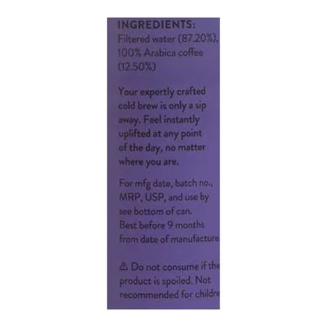 Blue Tokai Classic Bold Brew Cold Coffee