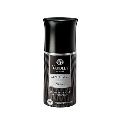 Yardley London Gentleman Classic Deodorant Roll-On With 48-Hours Long Lasting Scent For Men