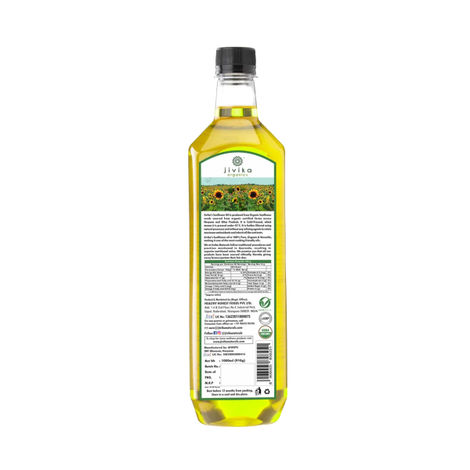 Jivika Sunflower Cold Pressed Oil | Healthy Cooking Oil