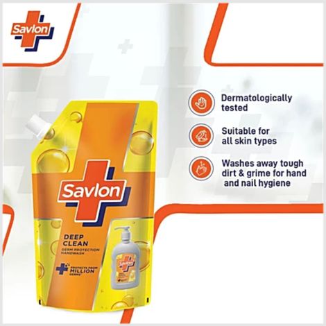 Savlon Deep Clean Liquid Handwash Refill Pouch
