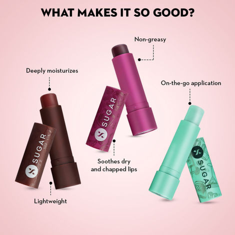 SUGAR Cosmetics Tipsy Lips Moisturizing Balm - 02 Cosmopolitan