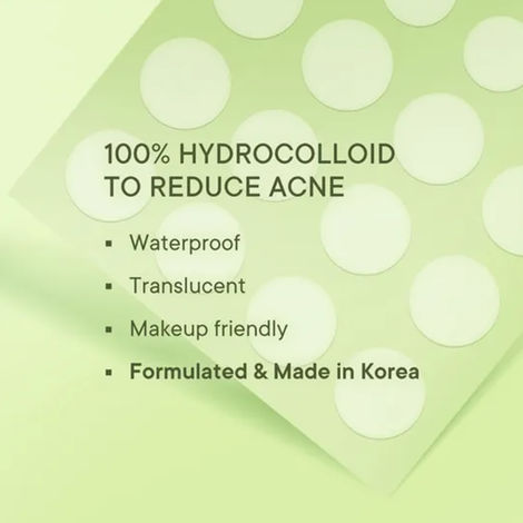 Quench Korean Acne Patches / Pimple Patches With Salicylic Acid Tea Tree Oil & Cica