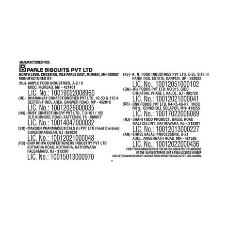 Parle Poppins Rolls Fruit Flavour Chocolat