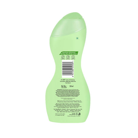 Parachute Advansed Refresh Body Lotion 100% Natural Moisturisers