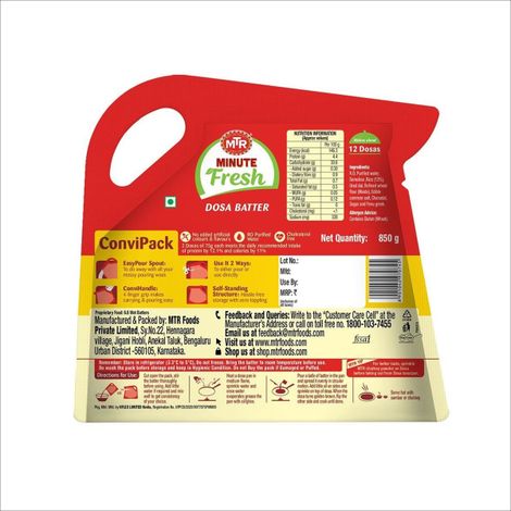 MTR Minute Fresh Dosa Batter