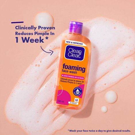 Clean & Clear Foaming Face Wash
