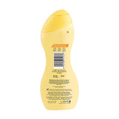 Parachute Advansed Soft Touch Body Lotion With Honey Combo