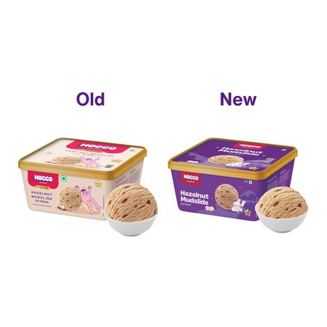 Hocco Hazelnut Mudslide Ice Cream Tub