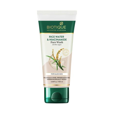 Biotique Rice Water & Niacinamide Gel Face Wash