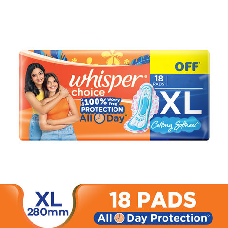 Whisper Choice XL Sanitary Pads