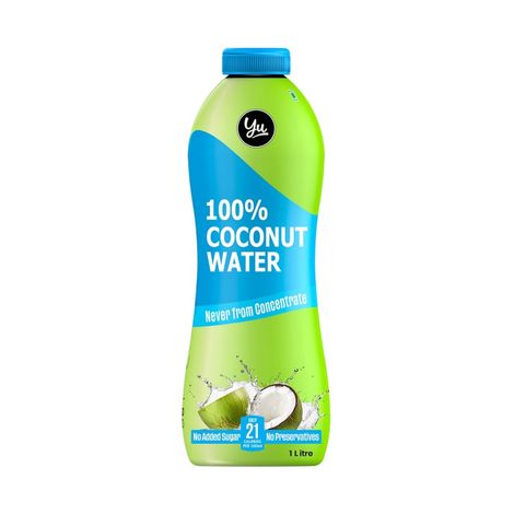 Yu 100% Natural Coconut Water | 1 L