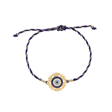 Evil Eye Royal Nazar Designer Brass Rakhi For Brother (Voylla)
