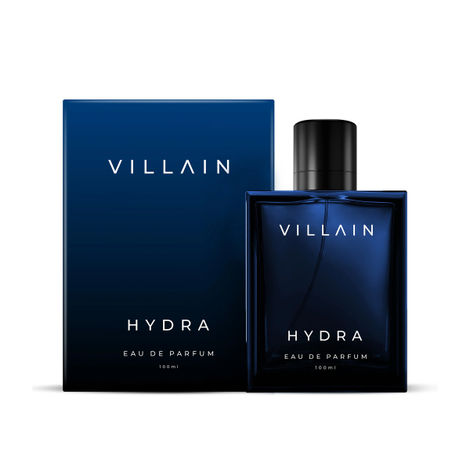 Villain Hydra Perfume 100 Ml - Eau De Parfum - Premium Long Lasting Fragrance Spray - Aquatic